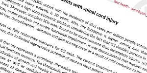 Spinal Cord Injury Treatment